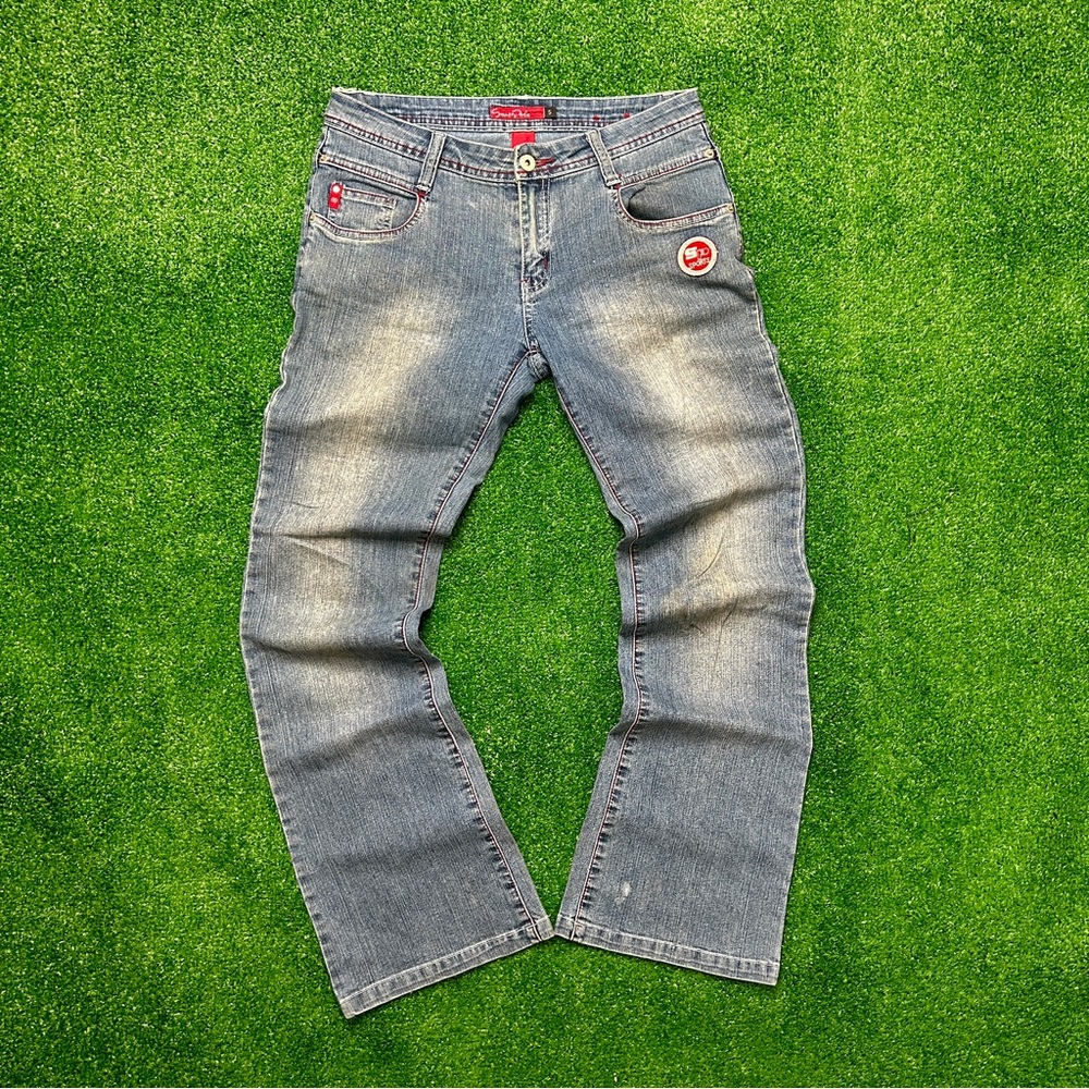 Y2K SouthPole Flared Jeans